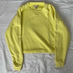 banana republic cropped sweatshirt.
